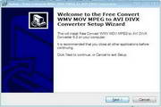 Free Convert WMV MOV MPEG to AVI DIVX Converter