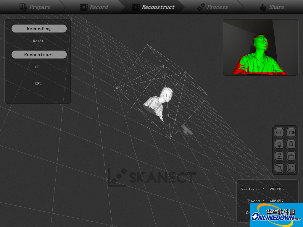 3D扫描工具(Skanect)截图