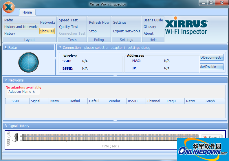 wifi雷达探测器Xirrus Wifi Inspector