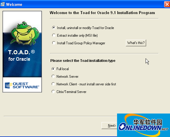 toad for oracle 11