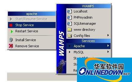 Windos Apache Mysql PHP集成安装环境(WampServer)