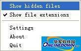 一键显示/隐藏文件及扩展名(HiFiTo)