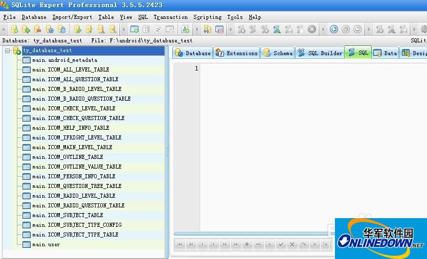 SQLite可视化管理工具(SQLite Expert Pro)
