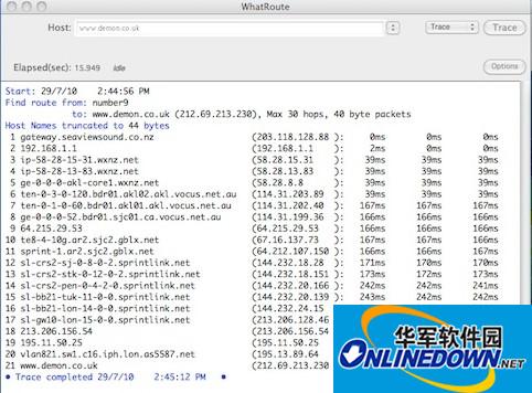 WhatRoute Mac版截图