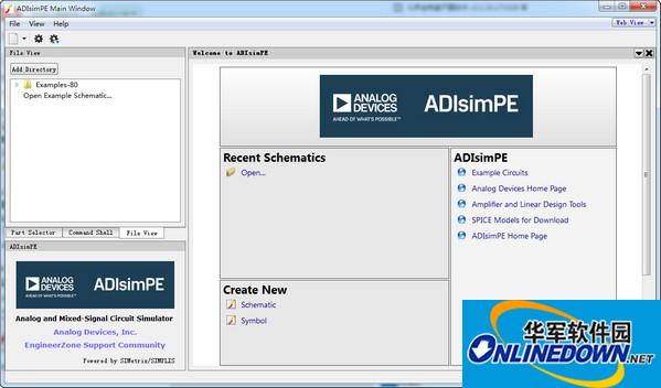 电路仿真软件(ADIsimPE)
