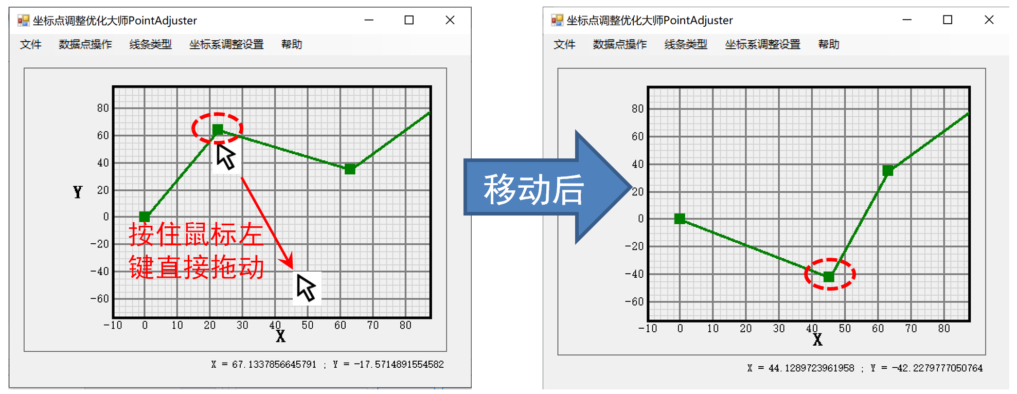 坐标点调整优化大师PointAdjuster