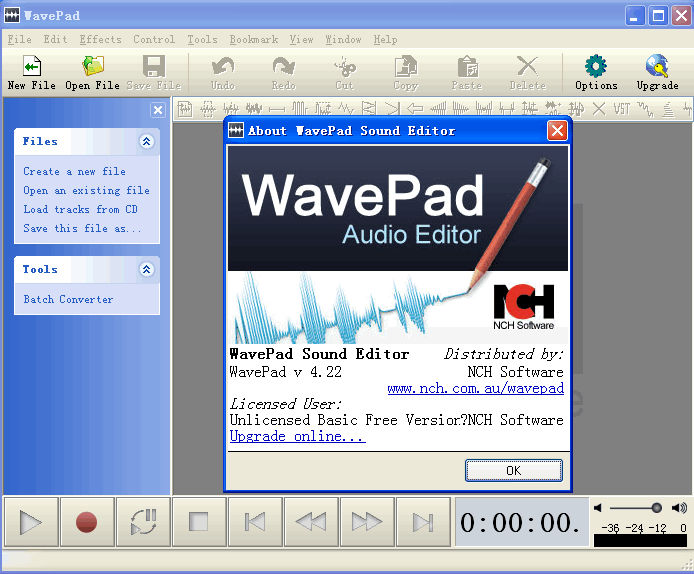 WavePad Audio Editing Software截圖