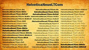 helvetica字体下载专题