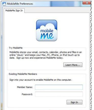 MobileMe 同步更新软件
