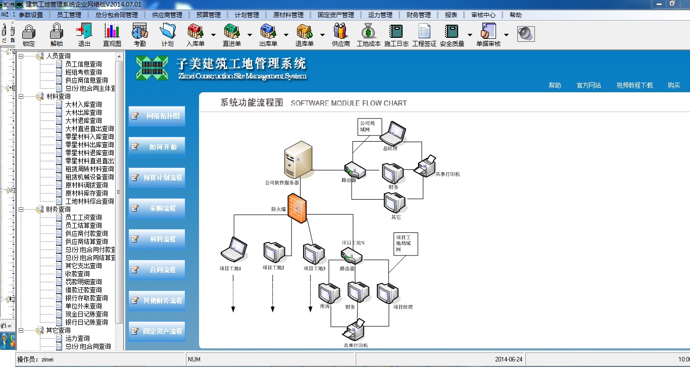 子美建筑管理系統(tǒng)企業(yè)版視頻教程
