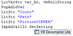 VB Decompiler(VB反编译器)