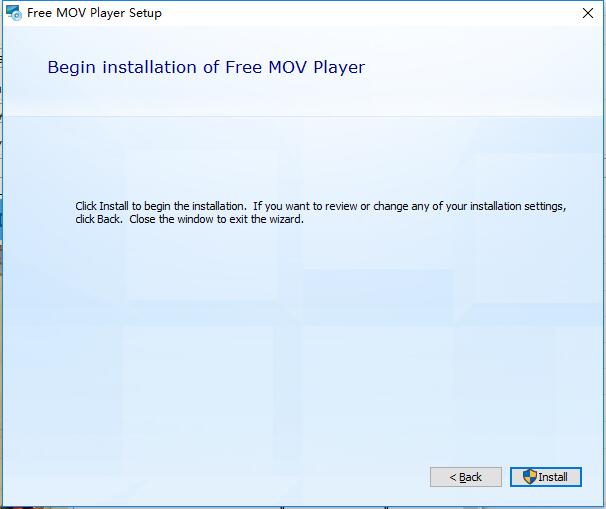 Free MOV Player(MOV格式播放器)截图