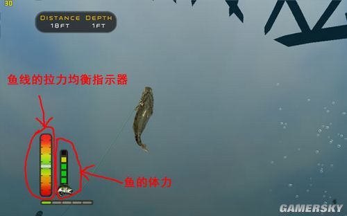 模拟钓鱼截图