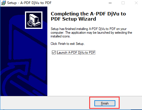 A-PDF DjVu to PDF安装步骤