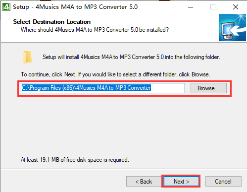 4Musics M4A到MP3转换器