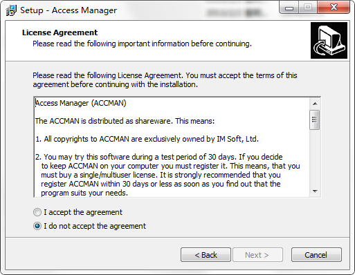 Access Manager for Windows截图