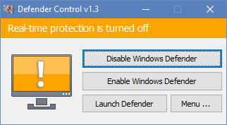 Defender control что это