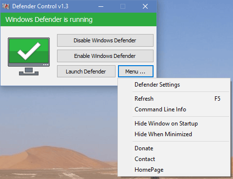 download defender control 2.1