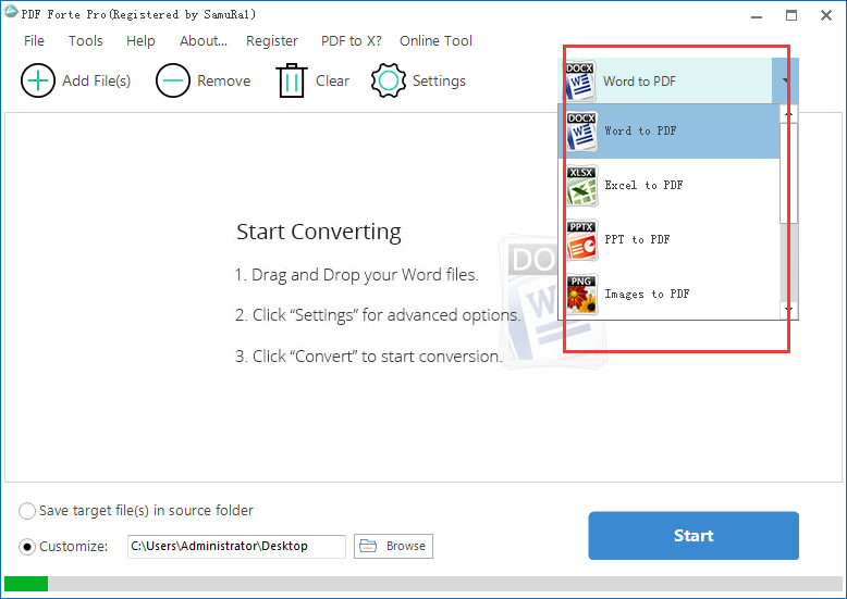 PDF Forte截图