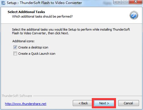 ThunderSoft Flash to Video Converter