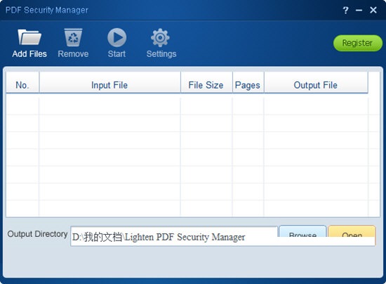 Lighten PDF Security Manager