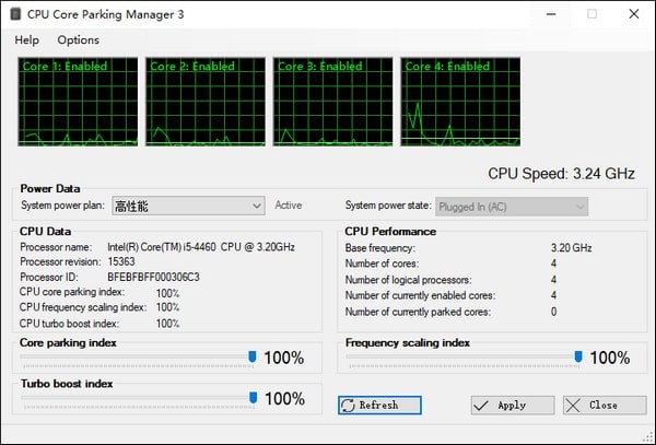 Cpu Core Parking Manager 3