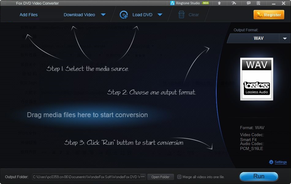 WonderFox DVD Video Converter截图