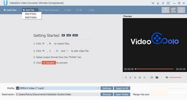 VideoSolo Video Converter Ultimate截图