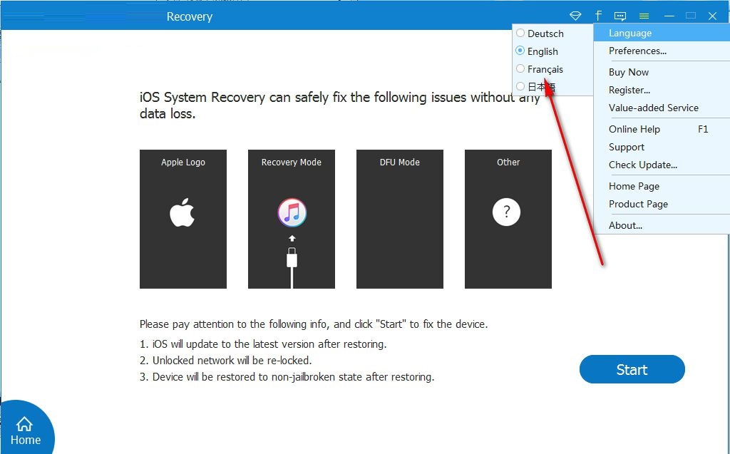 AnyMP4 iPhone Data Recovery截圖