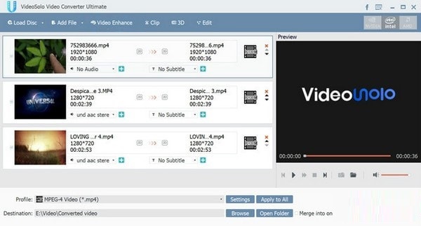 VideoSolo Video Converter Ultimate