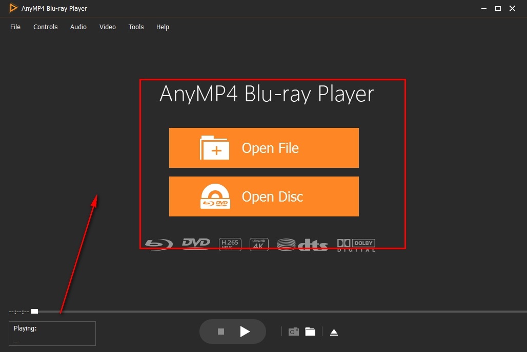 AnyMP4 Blu-ray Player截圖