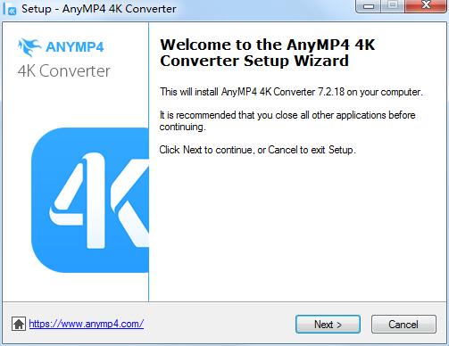 AnyMP4 4K Converter截图