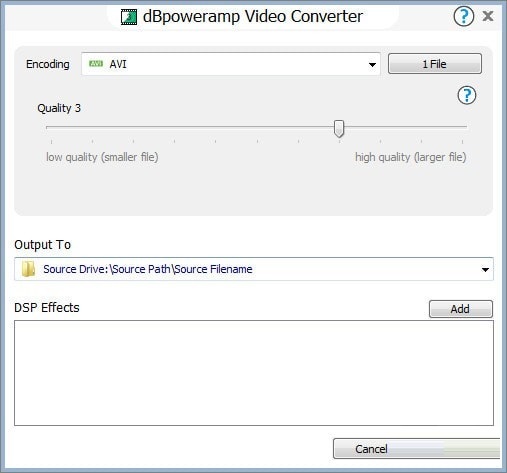 dBpoweramp Video Converter截图
