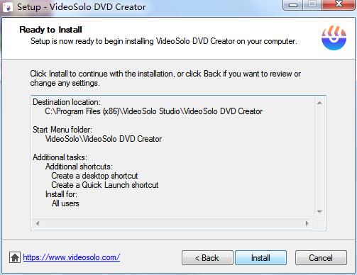 VideoSolo DVD Creator