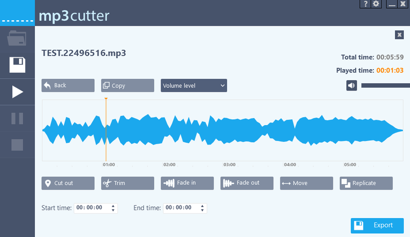 Abelssoft mp3 cutter截圖