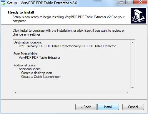 VeryPDF  PDF Table Extractor