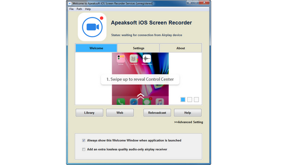 Apeaksoft iOS Screen Recorder截图