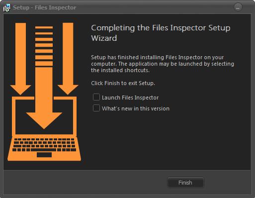 Files Inspector Pro 3.40 instaling