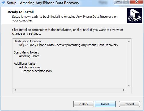 Amazing Any iPhone Data Recovery截图