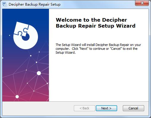 Decipher Backup Repair截圖