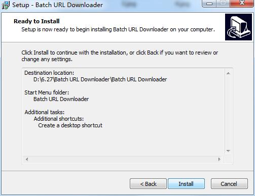 Batch URL Downloader 4.5 free instal