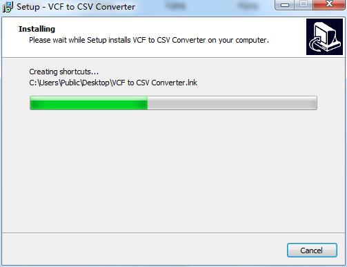 VCF to CSV Converter截圖