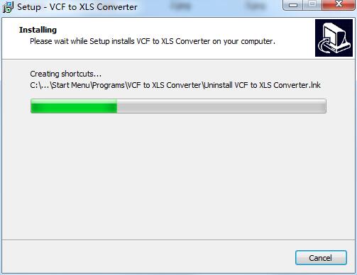 VCF to XLS Converter截圖