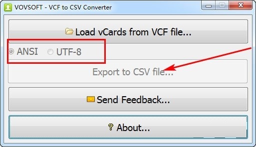 VovSoft CSV to VCF Converter 4.2.0 instal the last version for ipod