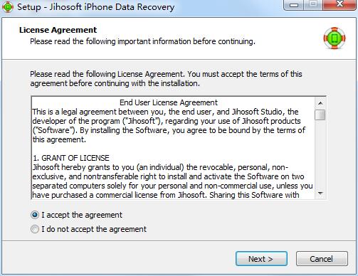 Jihosoft iPhone Data Recovery