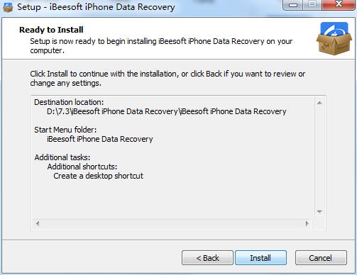 iBeesoft iPhone Data Recovery截图