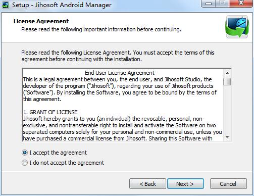Jihosoft Android Manager截图