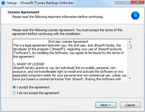 Jihosoft iTunes Backup Unlocker