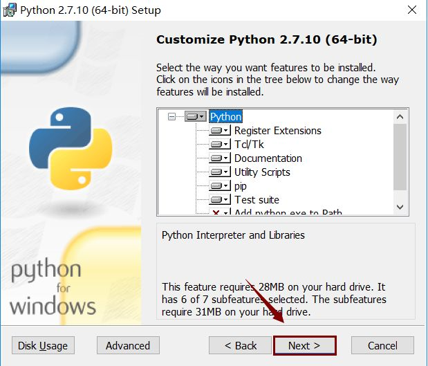 Python2.7.10