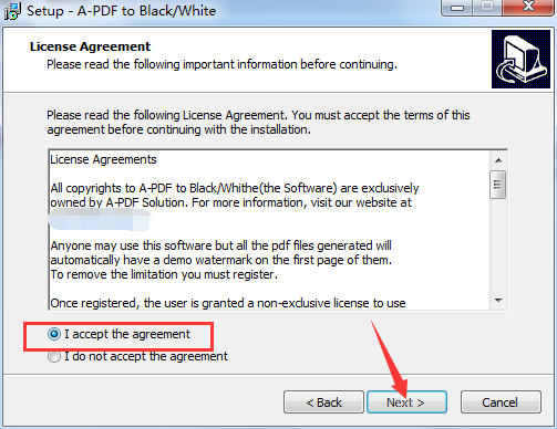 A-PDF To Black/White截图